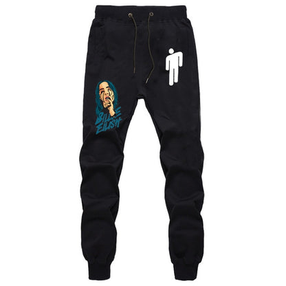 Billie Eilish Sports Pants Luminous Boys Girls Workout Pants