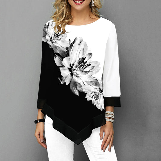 Floral Printed Women Shirt