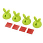 Silicone Rabbit Ear Kitchen Wire Fixing Device