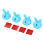 Silicone Rabbit Ear Kitchen Wire Fixing Device