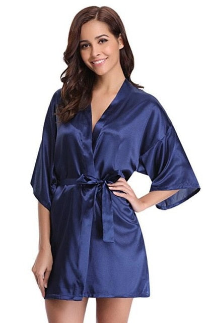 Women Silk Bridesmaid Robes