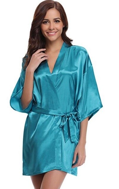 Women Silk Bridesmaid Robes