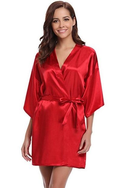 Women Silk Bridesmaid Robes