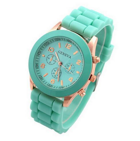 Luxury Brand Silicone quartz watch