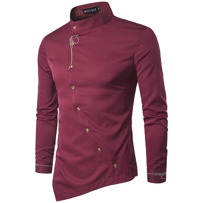 Men's Fashion Cotton shirts Long Sleeved