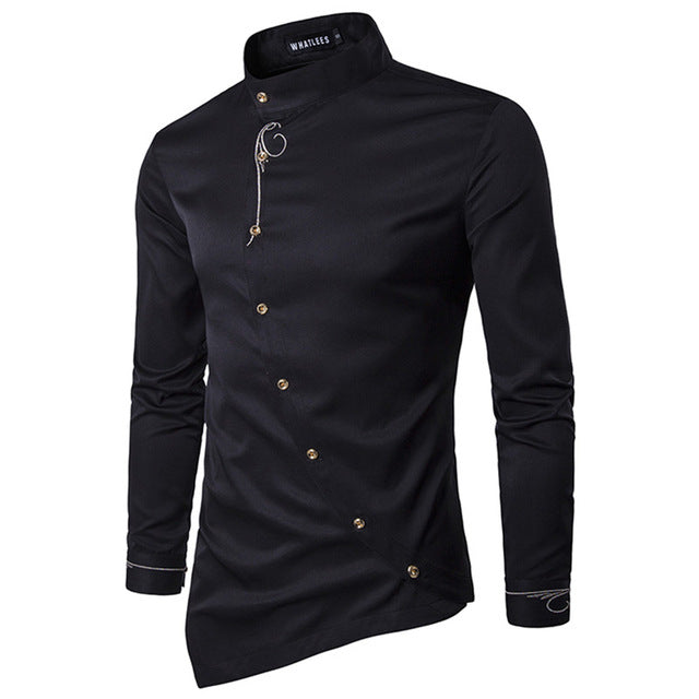 Men's Fashion Cotton shirts Long Sleeved