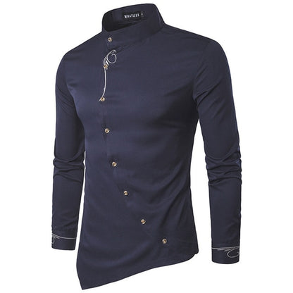 Men's Fashion Cotton shirts Long Sleeved