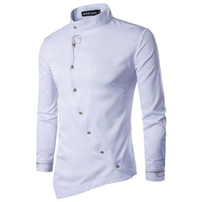 Men's Fashion Cotton shirts Long Sleeved