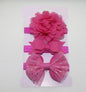 3Pcs Baby Elastic flower headband