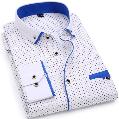 Male Social Business Dress Shirt