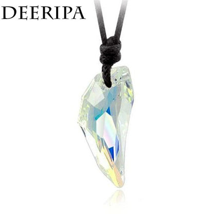 OCTBYNA Fashion Spike Wolf Tooth Crystal Pendant