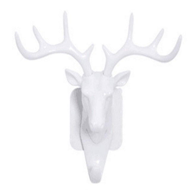 3D Deer Head Hook Holder