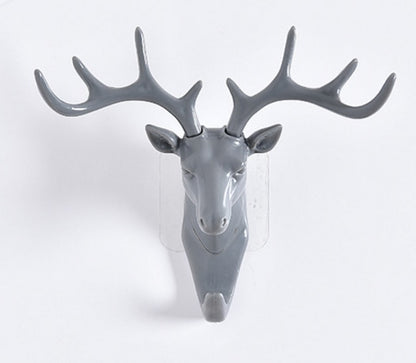 3D Deer Head Hook Holder