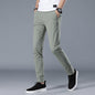 Casual Mens Business Male Trousers Classics Mid