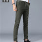 Casual Mens Business Male Trousers Classics Mid