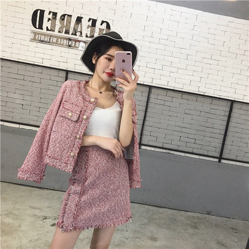 Tassel Single Breasted Jacket Coat