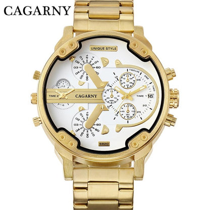 Top Brand Luxury Men Sport Quartz Clock