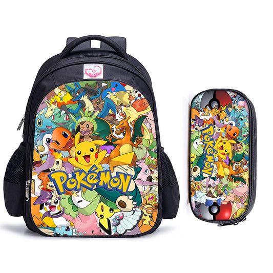 Pokemon Haunter Eevee Children School Bags