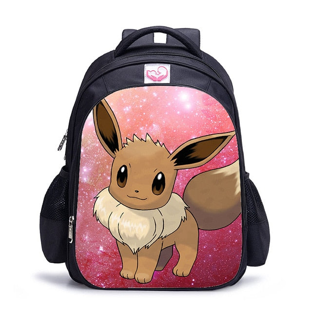 Pokemon Haunter Eevee Children School Bags