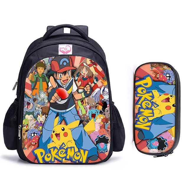 Pokemon Haunter Eevee Children School Bags