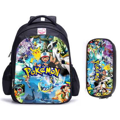 Pokemon Haunter Eevee Children School Bags